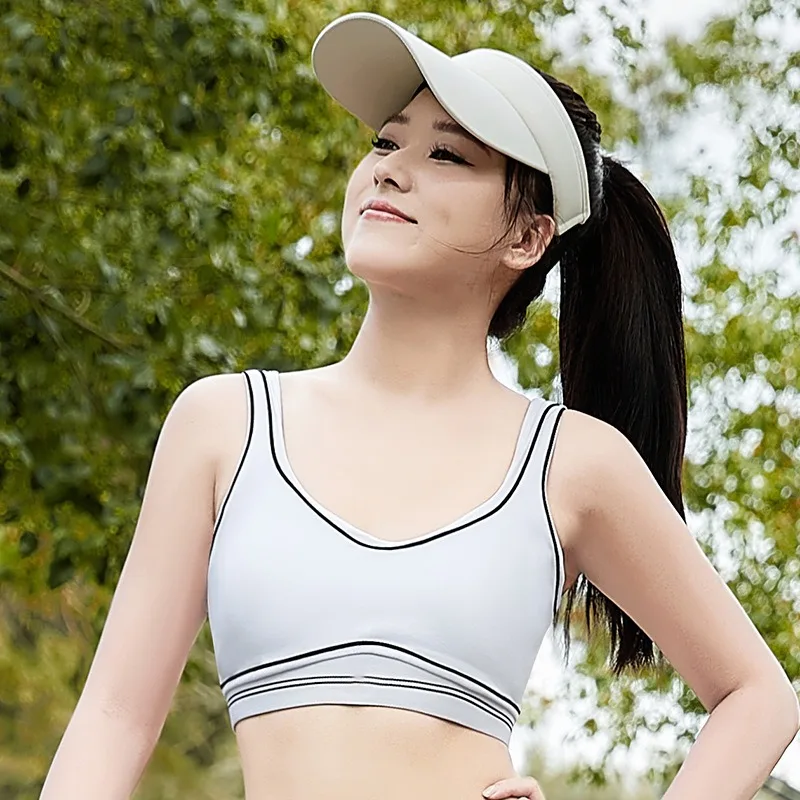 Cross-border Yoga Vest, Women's Pilates Fitness Bra and Long Pants Two-piece Set in Stock, Casual Slimming Women's Yoga Wear Set