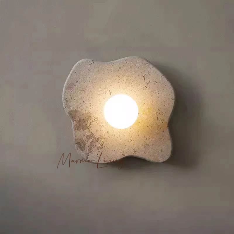 Natural marble modern creative personality Korean styling irregular unique porch staircase bedroom
