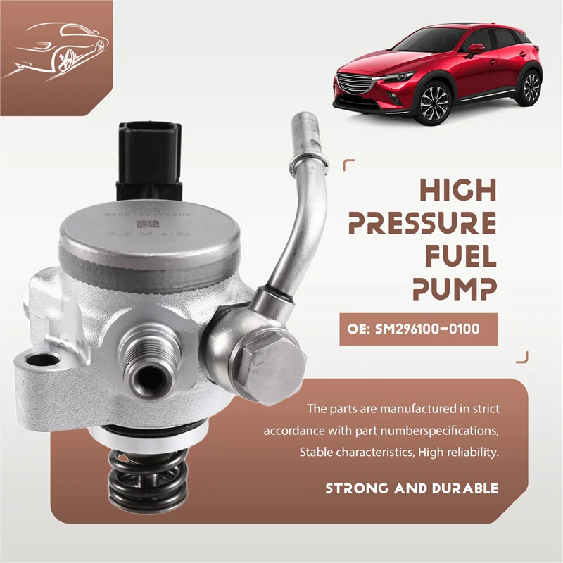 ABTC-SM296100-0100 سيارة مضخة الوقود المضغوط العالي لمازدا 2.0L 2014-2018 CX-3 2016-2018 SM2961000100 #4