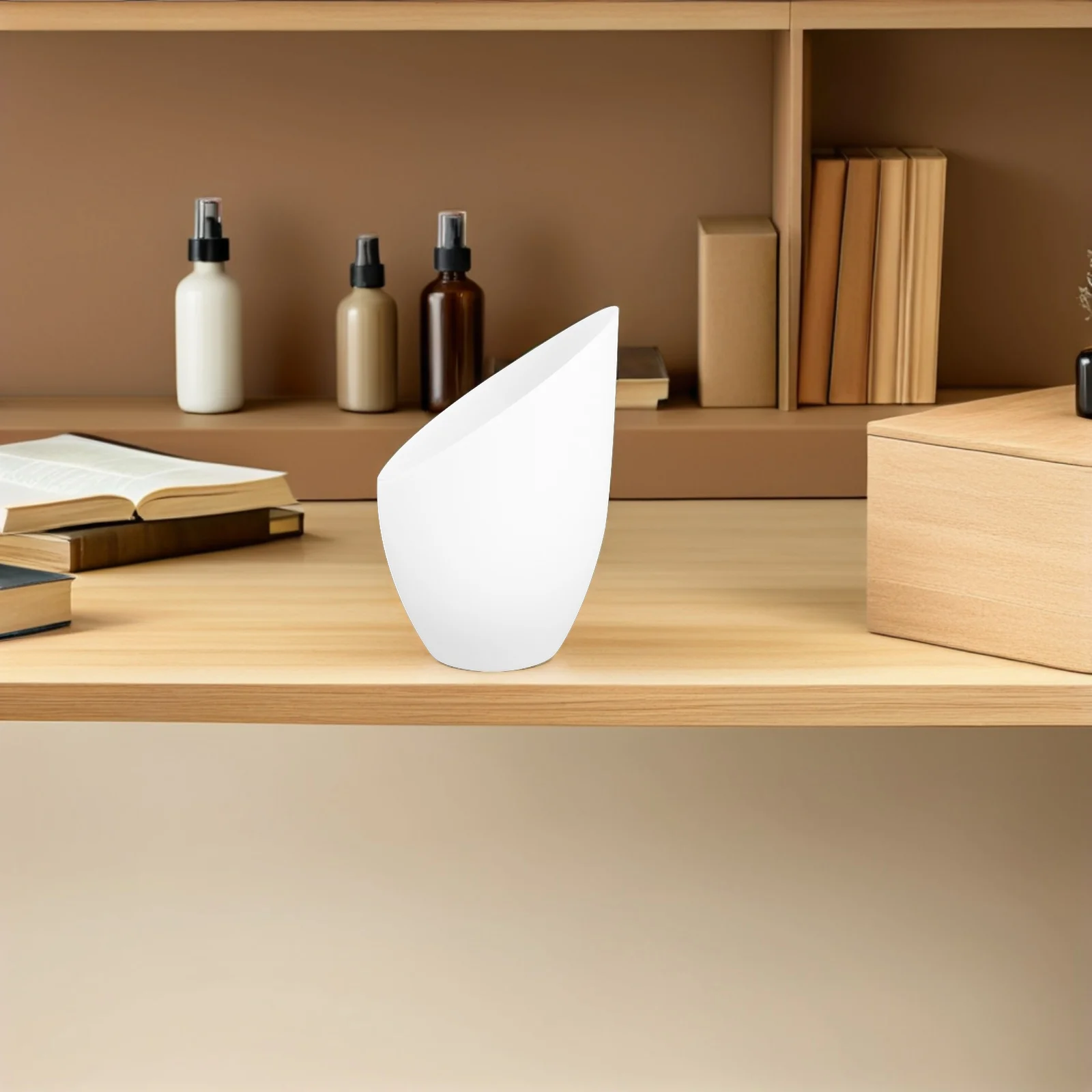 

Retro Style Lamp Shade 35Mm Center Hole Inclined Plastic Ceiling Wall Light Cover For Chandelier Indoor Small Drum