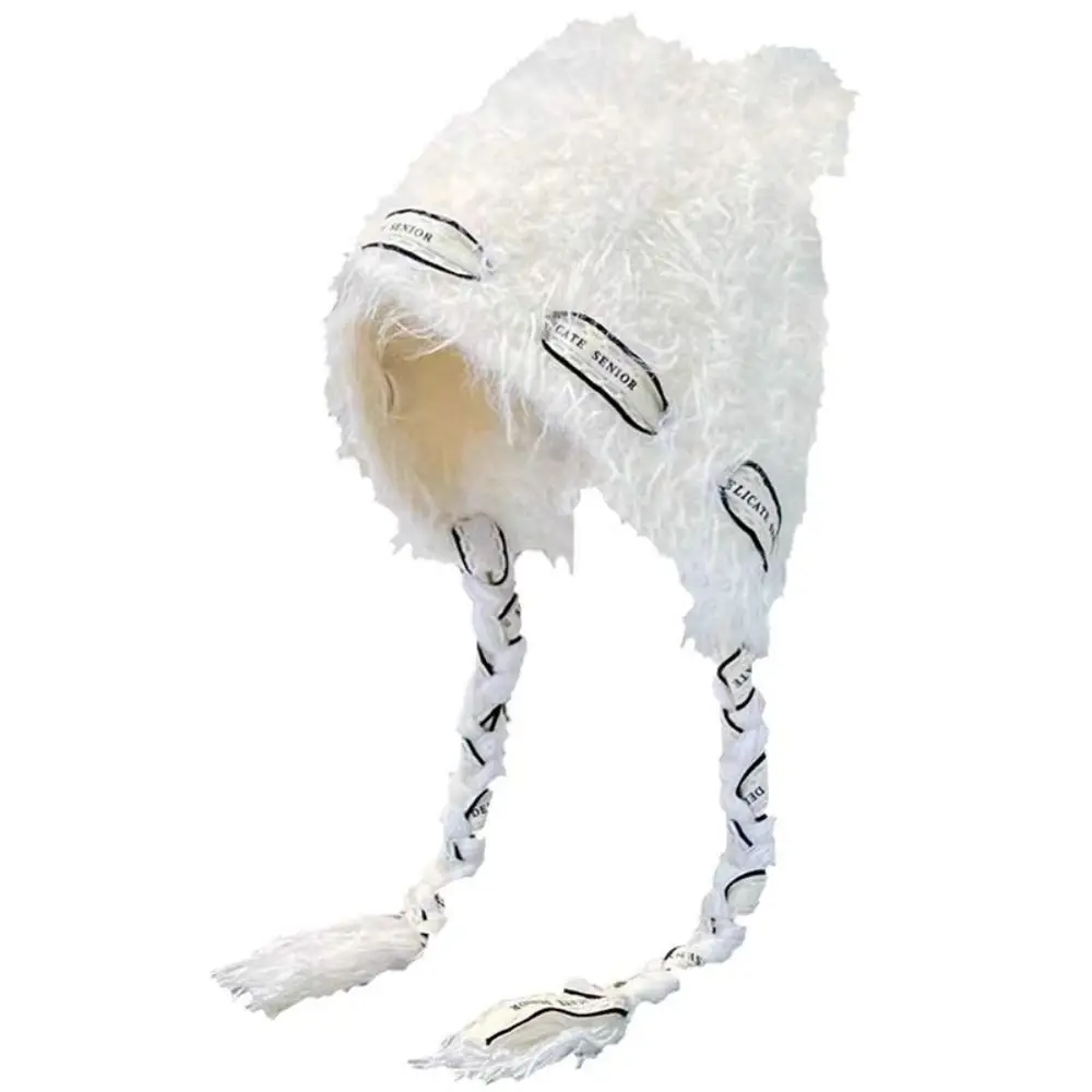 الأزياء الباردة واقية فو الفراء قبعة صغيرة حماية الباردة رشاقته الشتاء مكافحة الباردة قبعة لطيف المنغولية قبعة النساء الملحقات #5