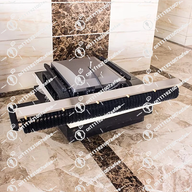 Washed portable environmentally friendly solar panel cleaning robot brush, solar panel cleaning equipment