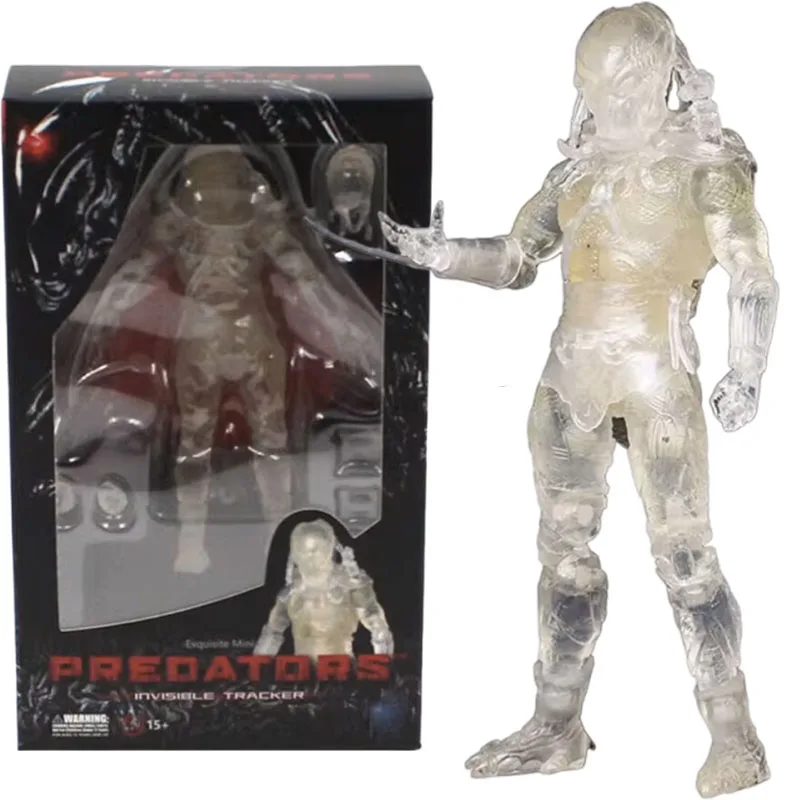 

The Predator Model Invisible Tracker Predators Action Figure Manga Figurine Toys 4.5-Inch Anime Figuras Peripheral Original Gift