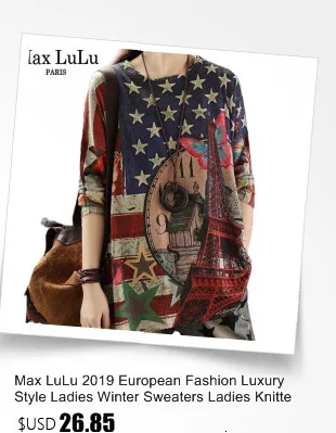 Amax luluE Winter Vintage Printed V-Neck Sweaters Womens Loose Leisure Cardigans Gothic Females Harajuku Pocket Floral Clothing
