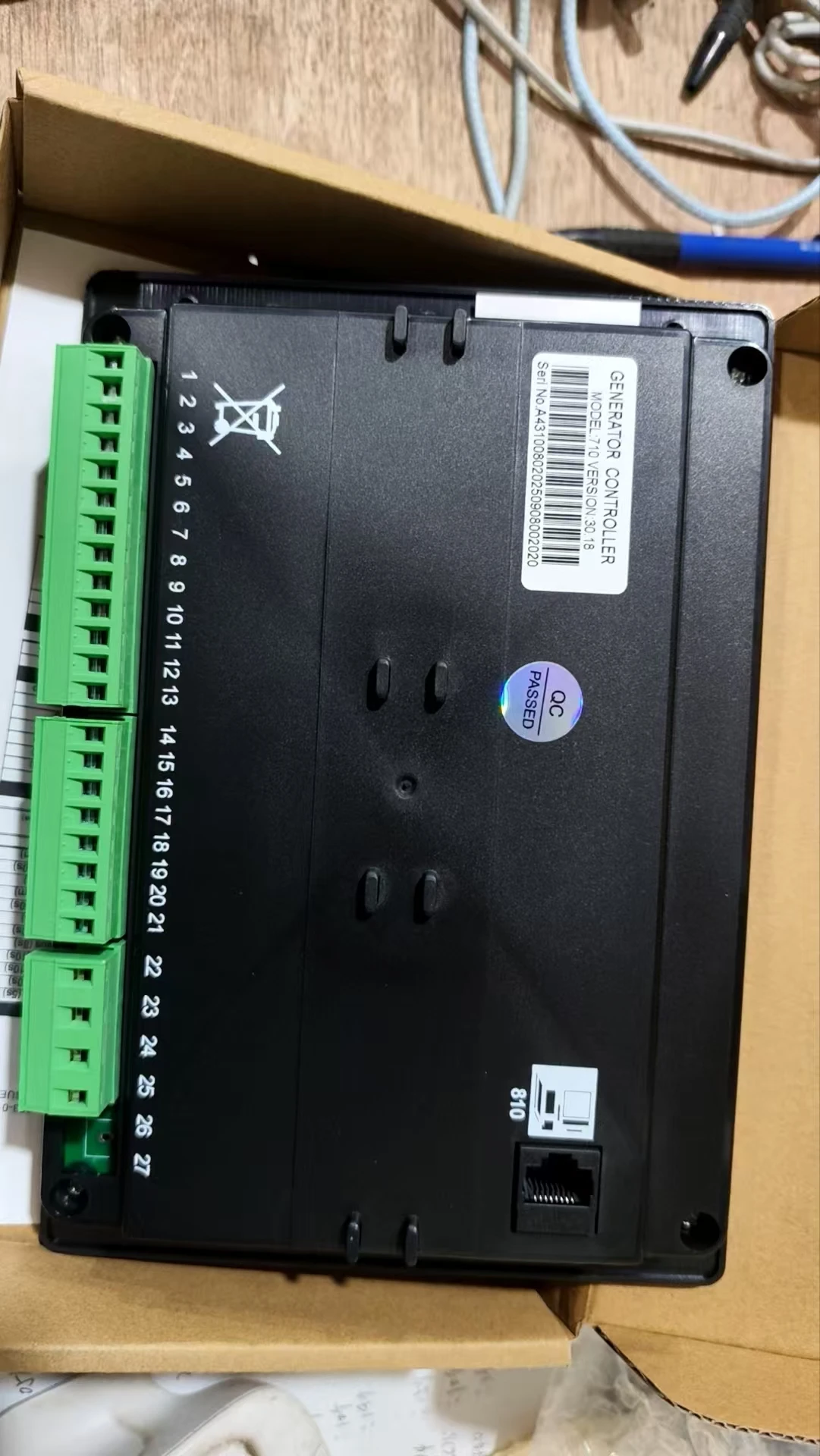 High-quality DSE710 DSE720 Controller automatic generator controller module panel generator automatic start controller