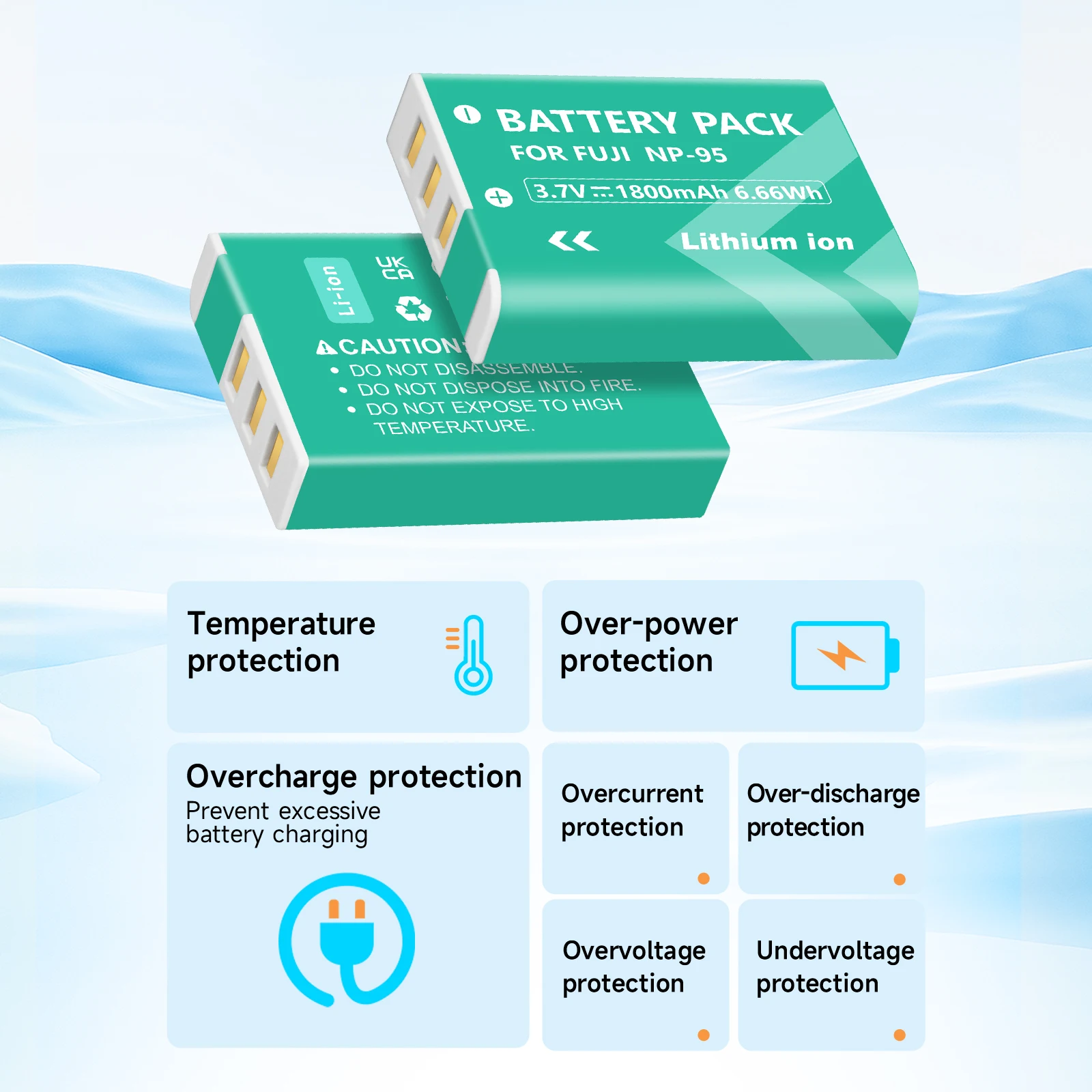 PALO NP-95 NP 95 NP95 Battery + USB Super fast charge charger For Fujifilm F30 F31 F30fd F31fd 3D W1 X100T X100S X100 X-S1 3DW1