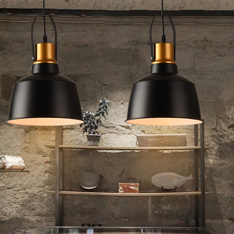 New Arrived LED Pendant lights Vintage Loft E27 Hang lamp and 12W Pendant Lamps Aluminum dining lamp Wood Hanging Lightings