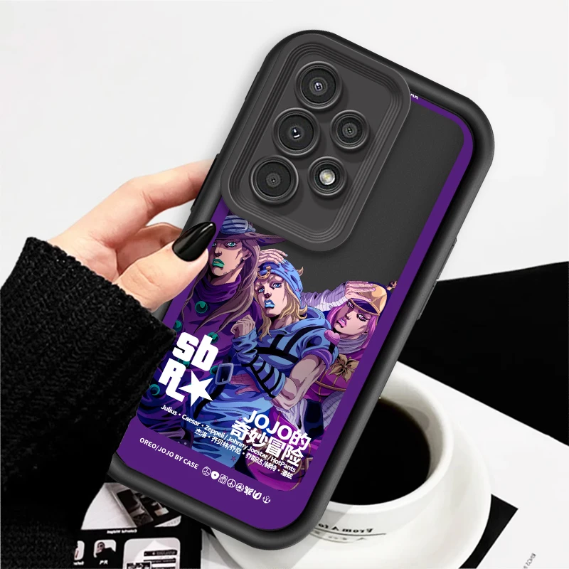 Anime JoJo Bizarre Adventure For Samsung A73 A71 A54 A53 A52 A51 A33 A32 A21S A14 A13 A12 A03 A04 A05 5G Eye Ladder TPU