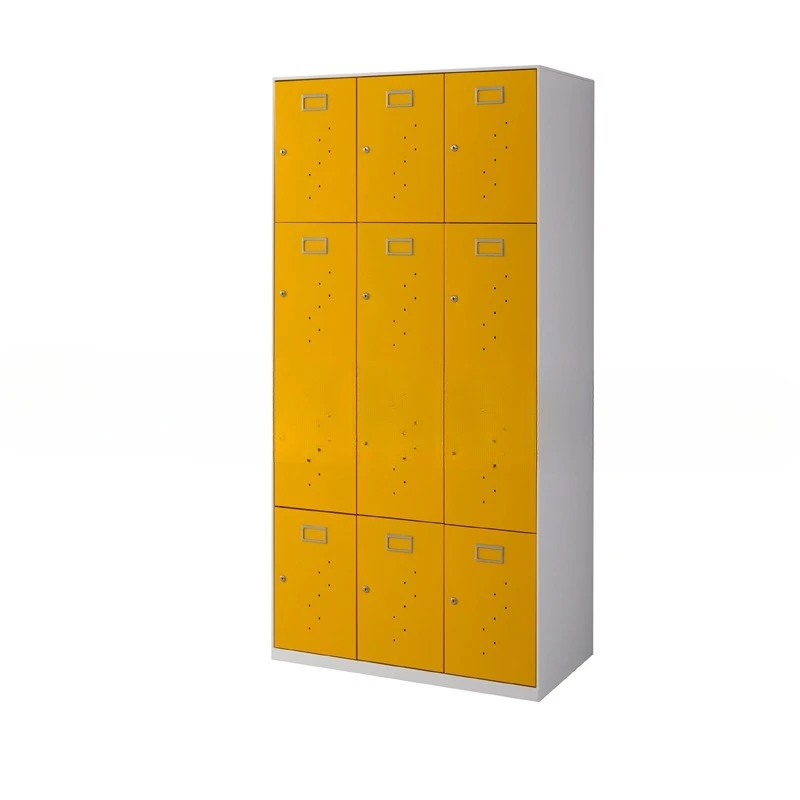 Steel storage locker, thin edge induction lock, locker combination lock, multi-door changing cabinet