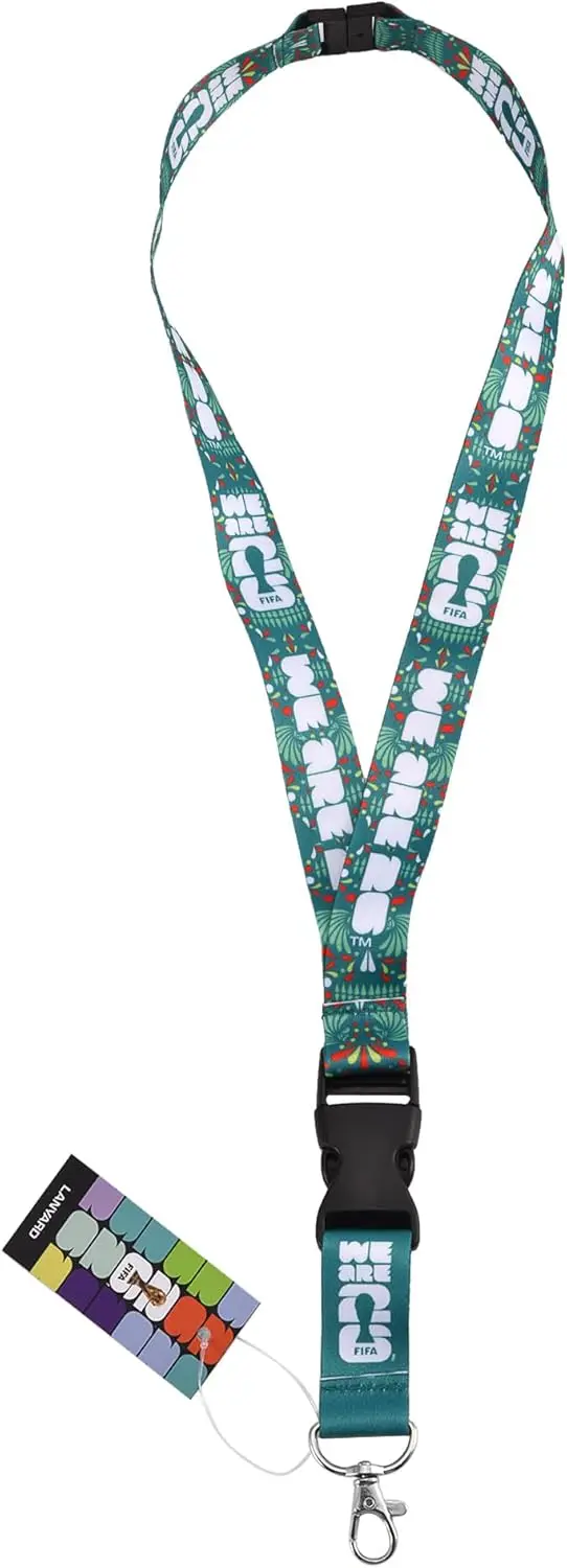 

Officially Authorized FIFA World Cup 2026 Mexico Lanyard – Collectible Teal Host Nation Edition –