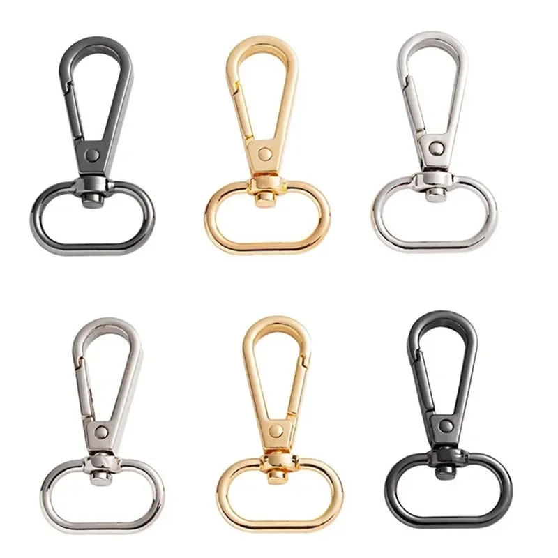 

1/5Pcs Hot Sale Metal Bags Strap Buckles Lobster Clasp Collar Carabiner Snap Keychain Hook Outdoor Tools Accessories