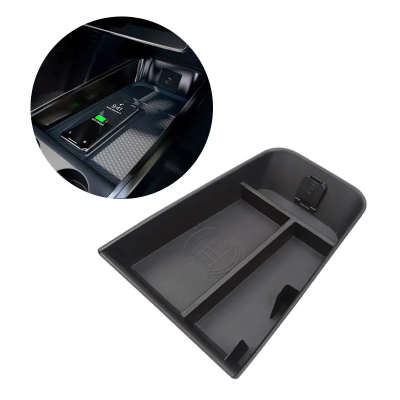 For Ford Mustang Mach-E 2021 2022 Car Central Console Armrest Storage Box Accessories Stowing Tidying Organizers Tray Stowing