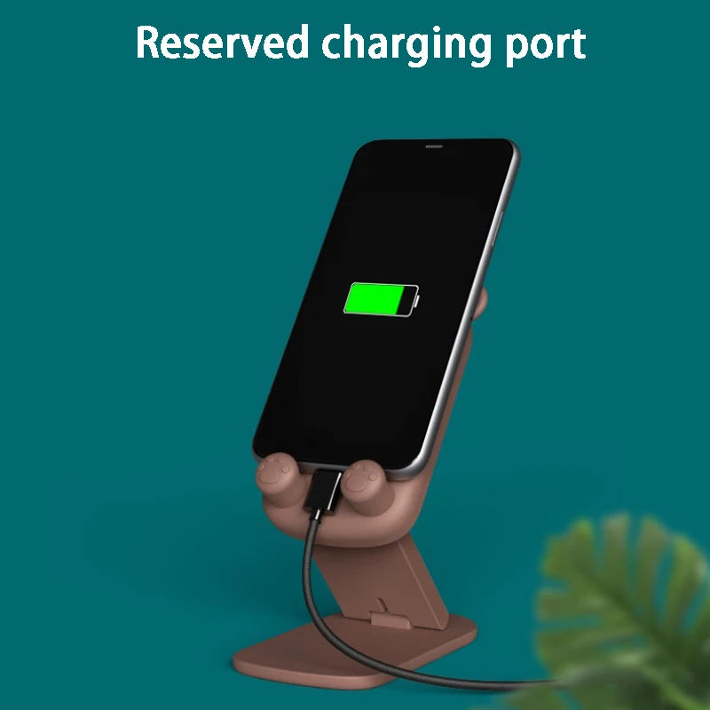 Phone Holder Desk Mobile Phone Stand Foldable Cartoon Tablet Holder Support For iPhone 14 13 iPad Pro Air Universal Holder