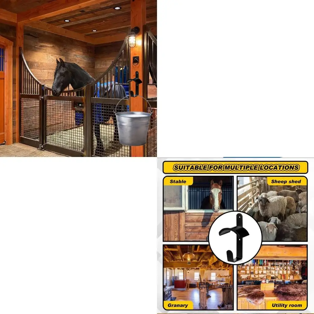 Q39E Metal Bridle Holder Bracket Wall Mounted Saddles Hanging Rack For Organizing Saddles Bridles And Other Riding Supply