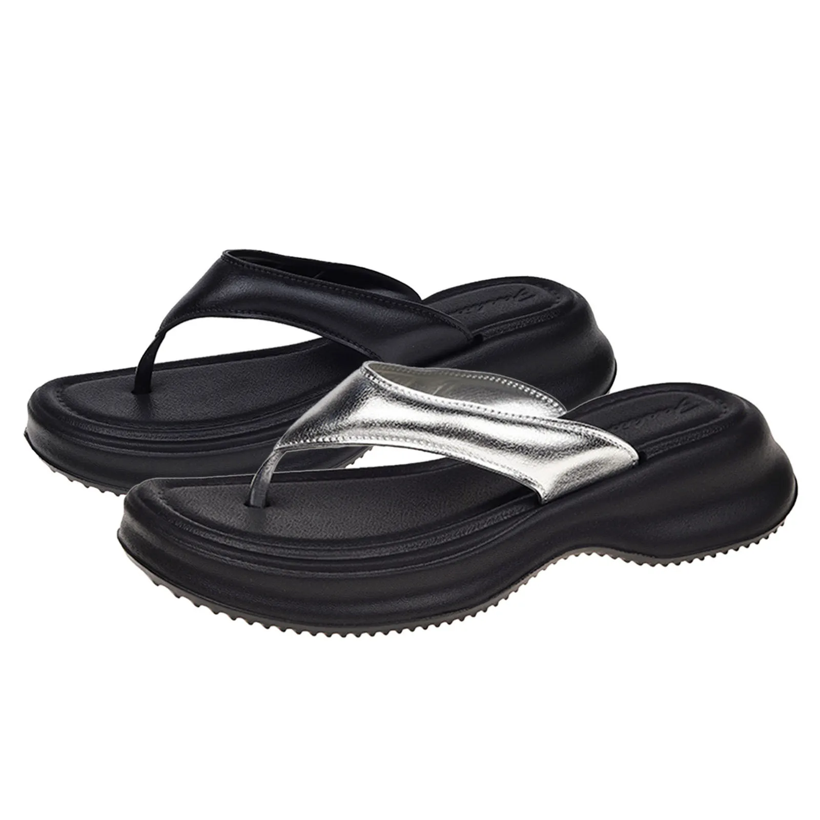 

Сандалии для женщин модные новые простые однотонные шлепанцы с узором удобные летние тапочки женская обувь