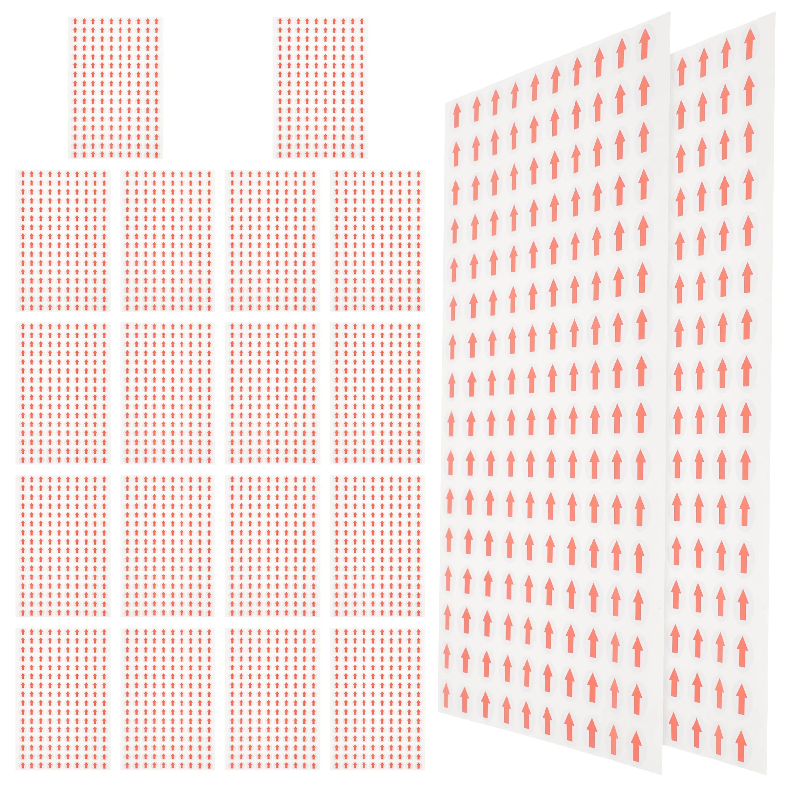 

Arrow Stickers Red Adhesive Decals For Floor Wall Directional Indication Marking Safety Signs Traffic Guidance