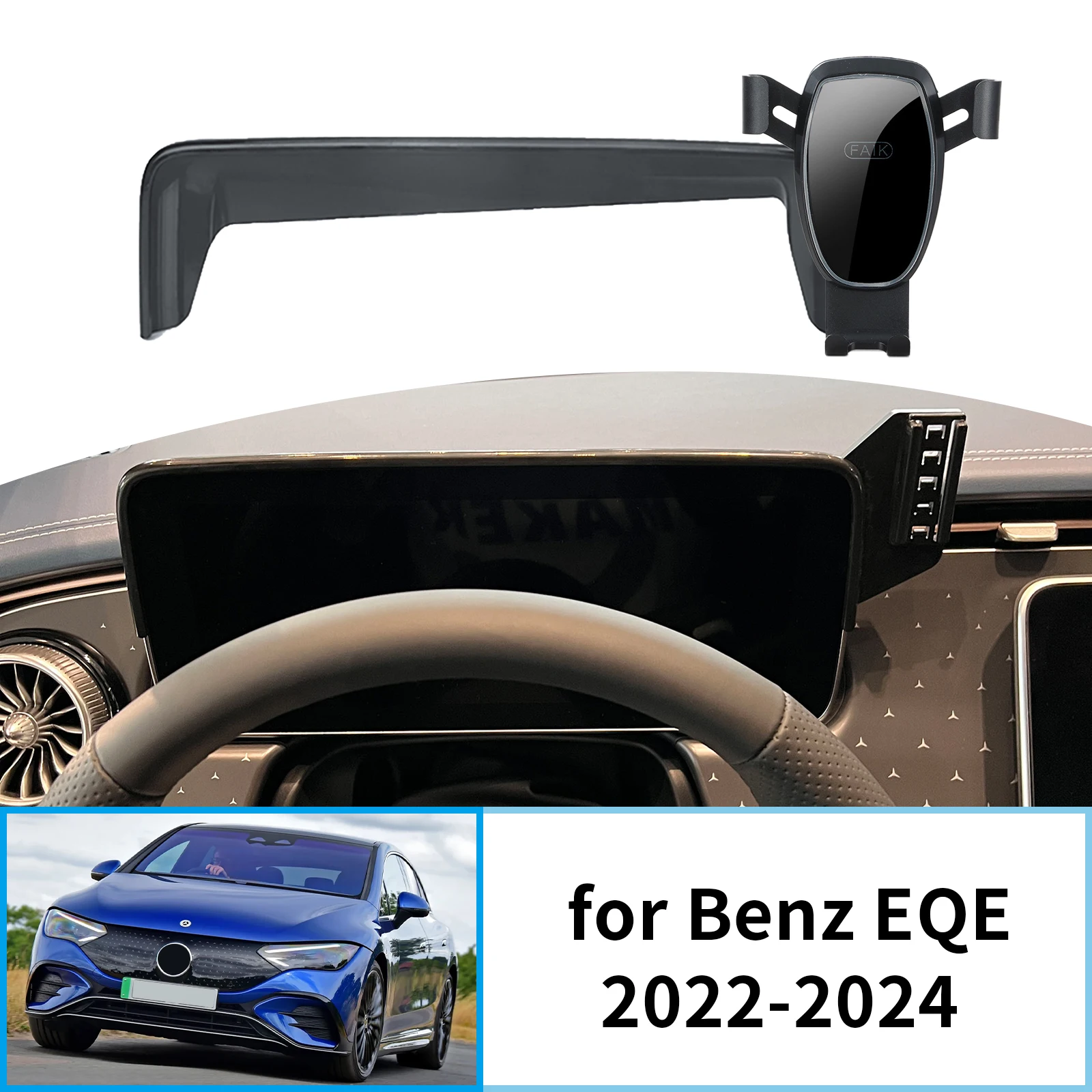 

for Mercedes-Benz EQE 2022-2024 GPS Bracket Navigation Stand Auto Accessories