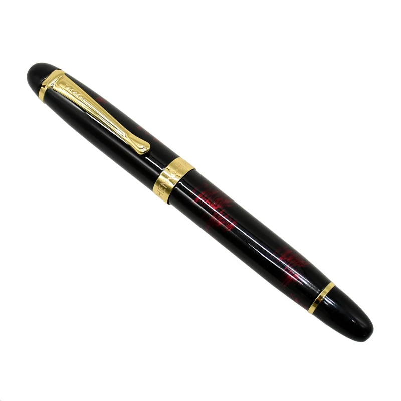 Hochwertiger klassischer Füllfederhalter Dazzle Blue, hochwertiger Business-Stift aus Metall, Vintage-Signatur-Füllfederhalter, Schulbedarf – Detail 4