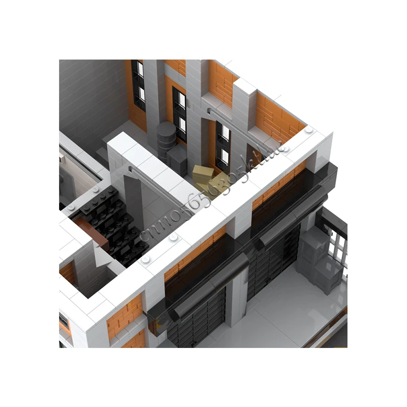 2420 Pezzi Stoccaggio Medievale MOC, Blocchi da Costruzione Modulari Personalizzabili, Modello Semplice, Tecnologia Popolare, Giocattolo Fai-da-Te per Bambini, Regalo Festivo