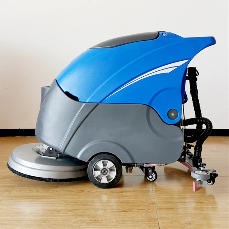 Fast delivery floor scrubber scrubber machine Commercial Industrial Used Wash Wipe Absorb Together Power Floor Scrubber Machine