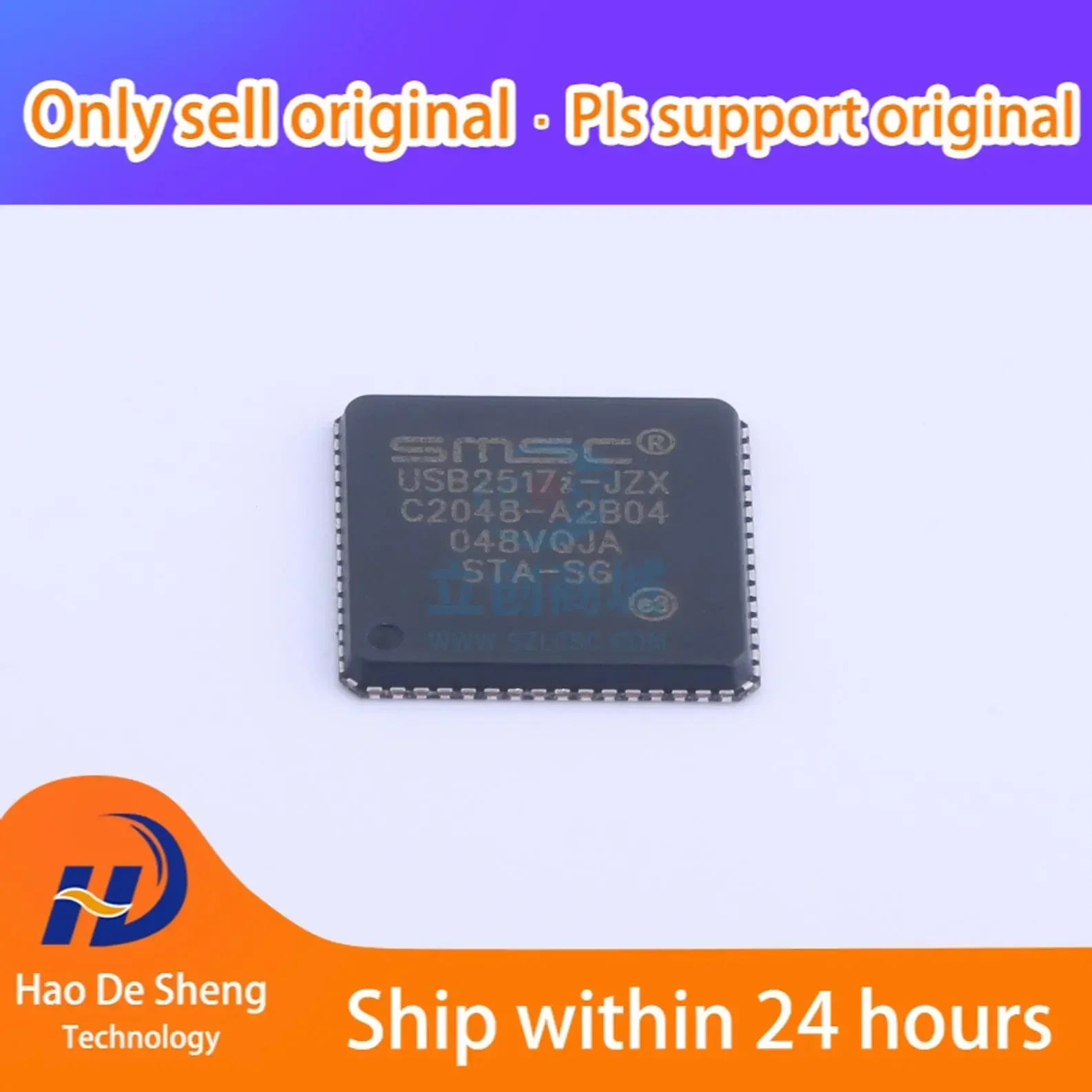 

10PCS/LOT USB2517I-JZX USB2517I QFN-64 New original in Stock