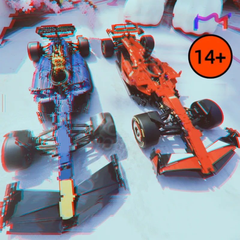 

Технический конструктор «Гоночный автомобиль» MOC 42206 42207, модель спортивного автомобиля, игрушка-конструктор, подарки на день рождения