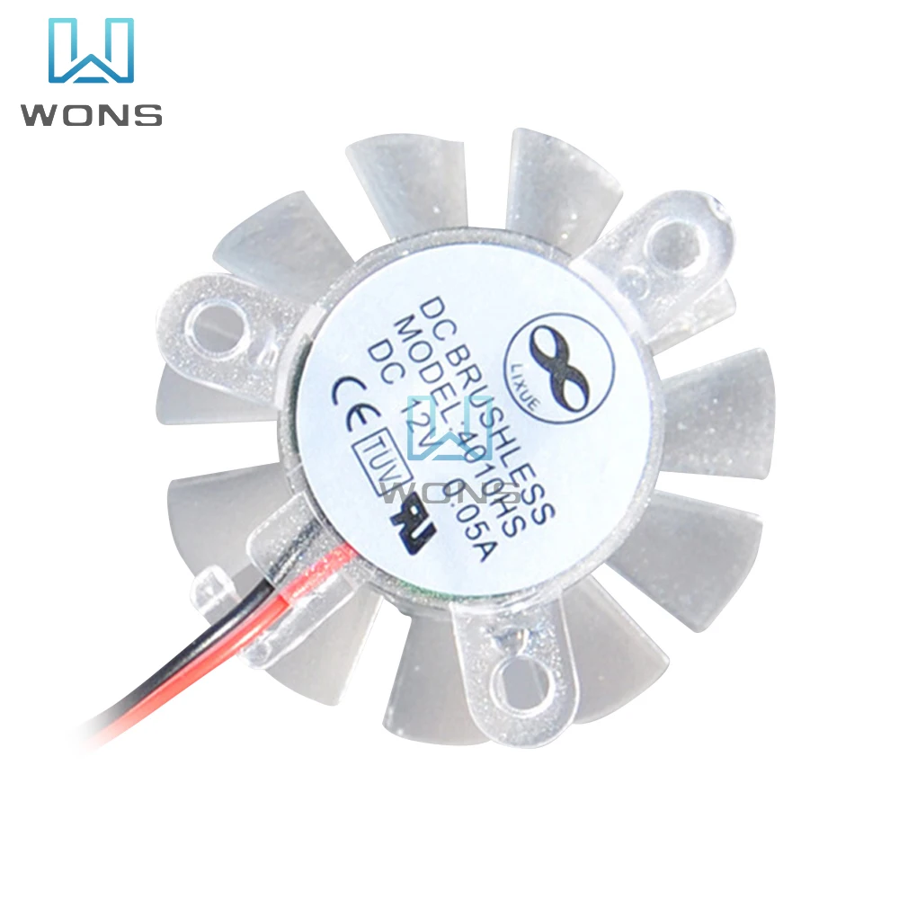 DC12V 4010 Oily Computer Graphics Cooling Small Fan Card With XH2.0 Interface Cable Length 9cm Radiator Mute Fan 4800RPM