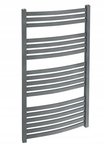 Ladder badkamerverwarmer LUPO 106x53 cm zwart