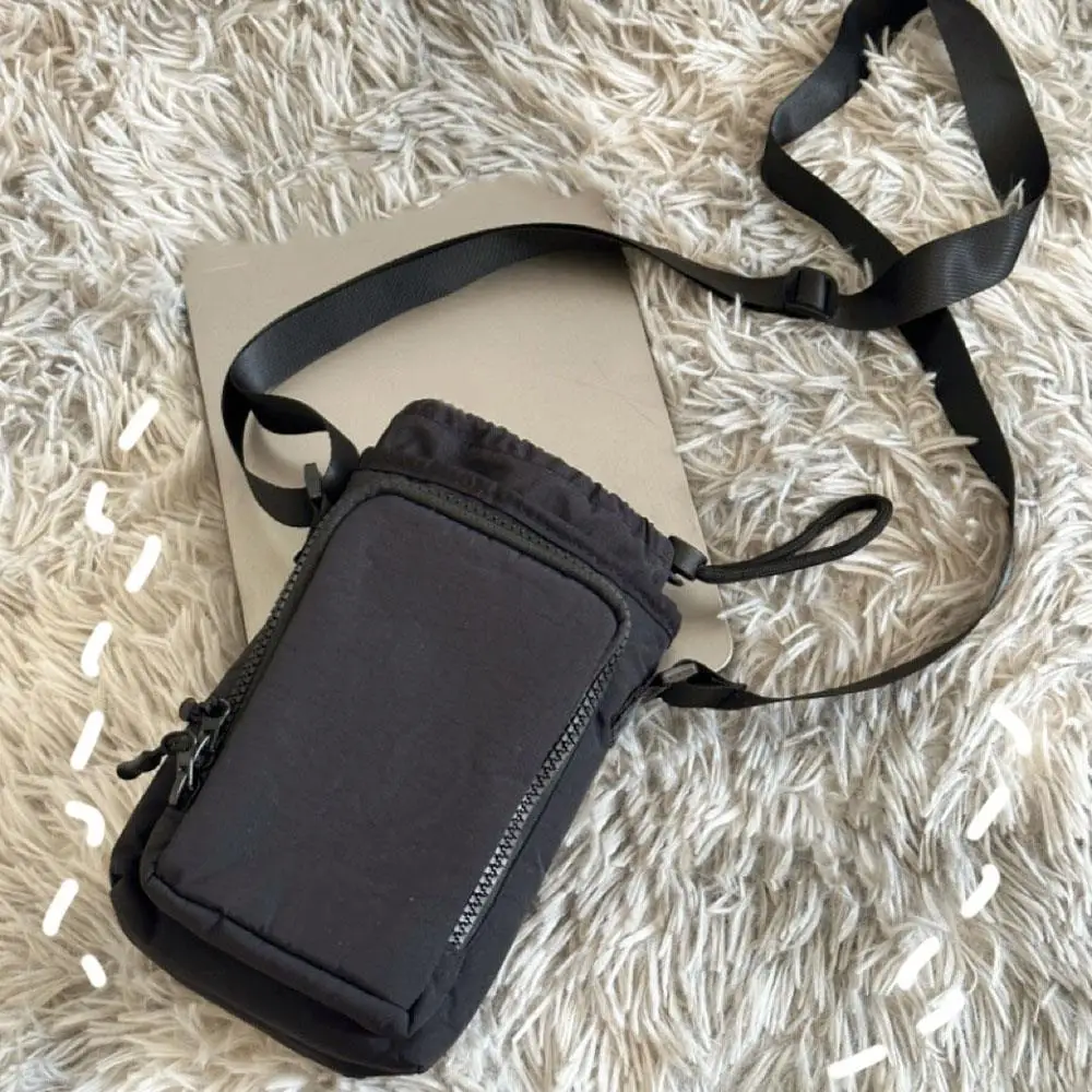 Portable Running Sport Water Bottle Cover With Strap Cup Sleeve Phone Bag Outdoor Camping Accessories Gym Water Bottle Bag view 5