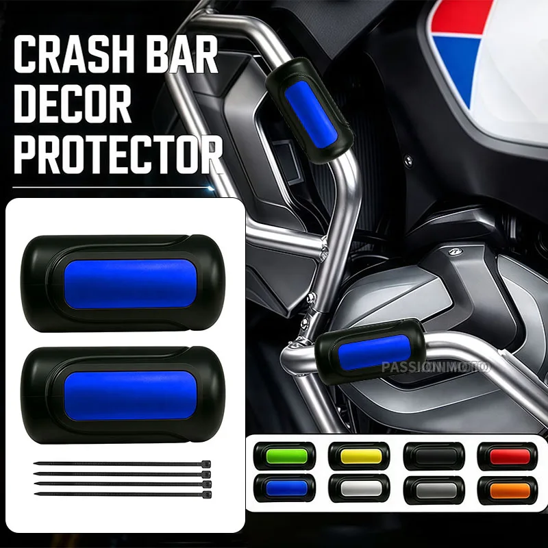 For BMW F900R F900XR F800R F900GS F800GS F700GS F850GS F750GS GS ADV S1000XR Crash Bars Engine Bumper Protective Block 25MM