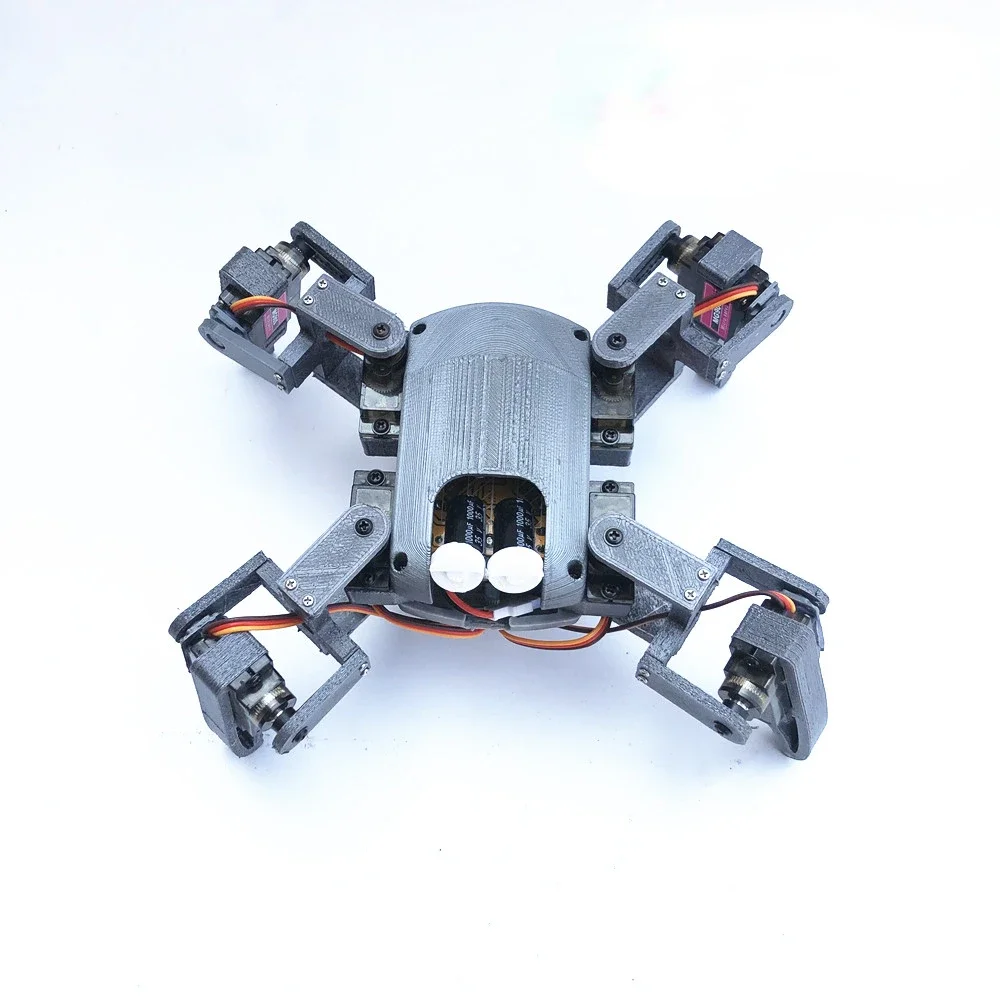 

Quadruped Spider Robot Mg90 S Kit WiFi Mobile Phone Control