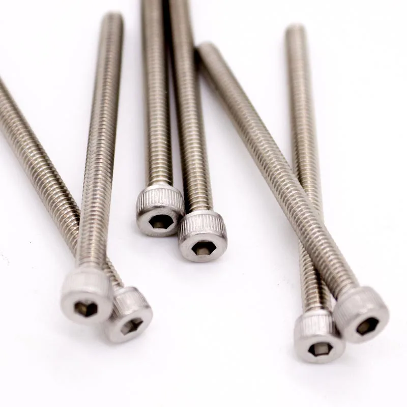 UNF 0#-80 UNC 2#-56 4#-40 6#-32 8#-32 10-24 US Coarse Thread 304 A2 stainless steel Hex Hexagon Socket Cap Allen Head Screw Bolt