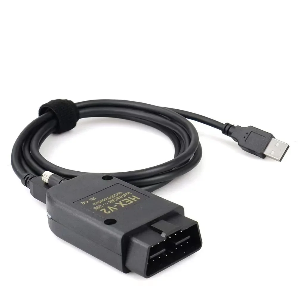 2024 VCDS VAGCOM Interface VCDSCAN HEX V2 Update 24.7 FOR VW /AUDI /Skoda Seat Multi-Language Car Autocom Diagnostics Tools