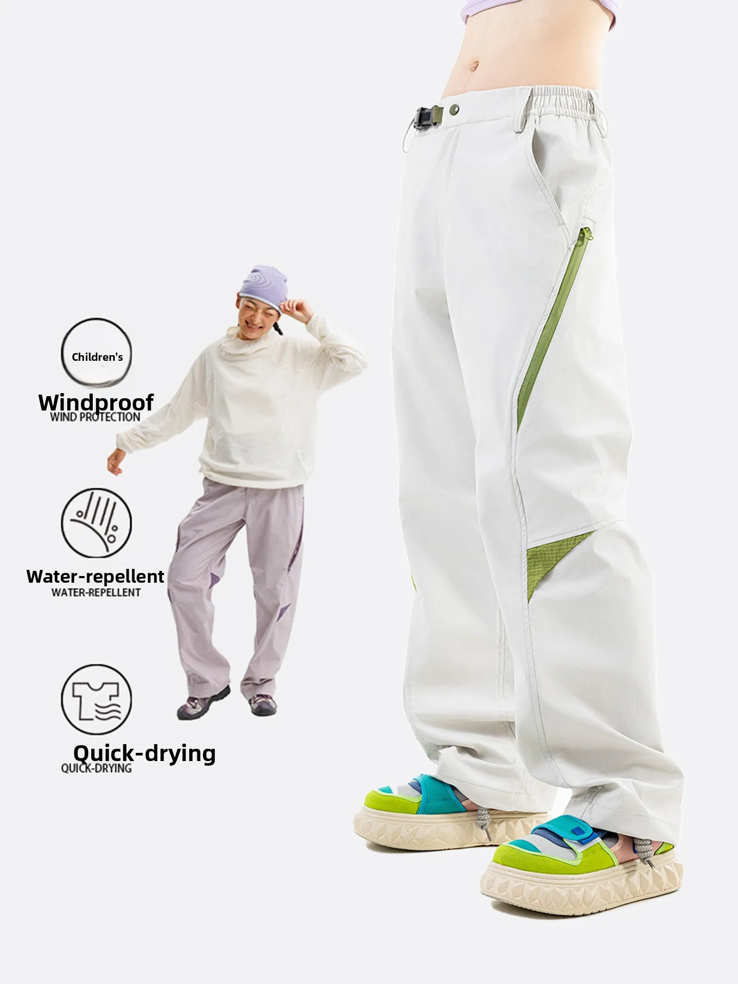 

2026 Spring Autumn Winter Outdoor Workwear TPU Fce Lined Tee-in-One Soft ell Pants Men's Breathable Waterproof Windpro...