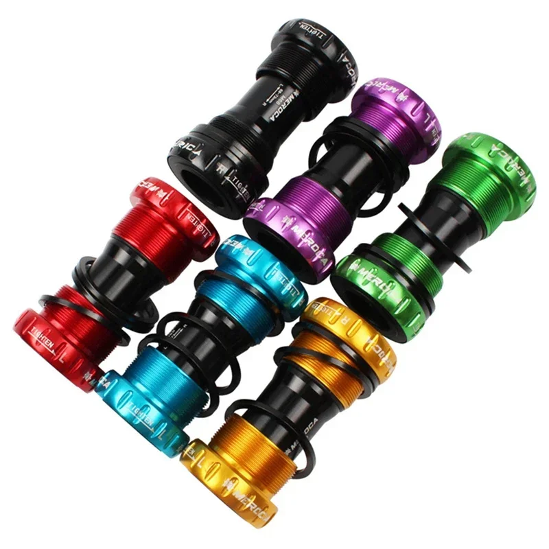 

MEROCA Bicycle Bottom Brackets High Quality Aluminum Alloy Material Sealed Bearing BSA BB68/73mm for Mountain Bike and Road Bike