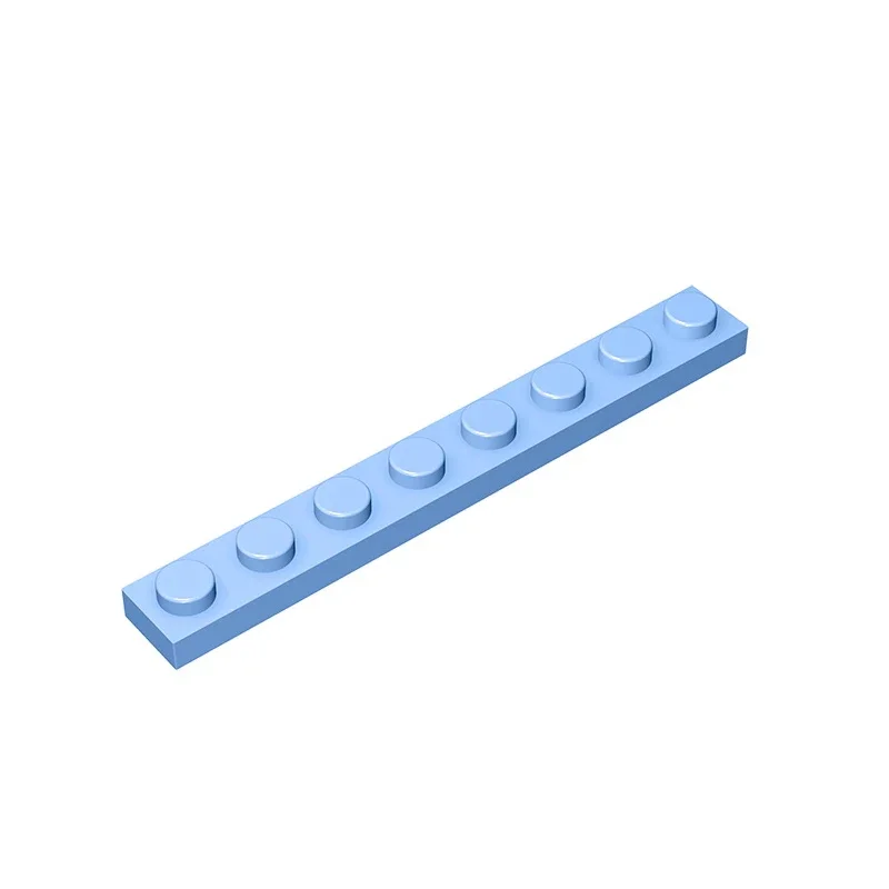 Gobricks GDS-506 Platte 1 x 8, kompatibel mit Lego 3460 Teilen, DIY-Baustein für Kinder, Partikelplatte zum Selbermachen
