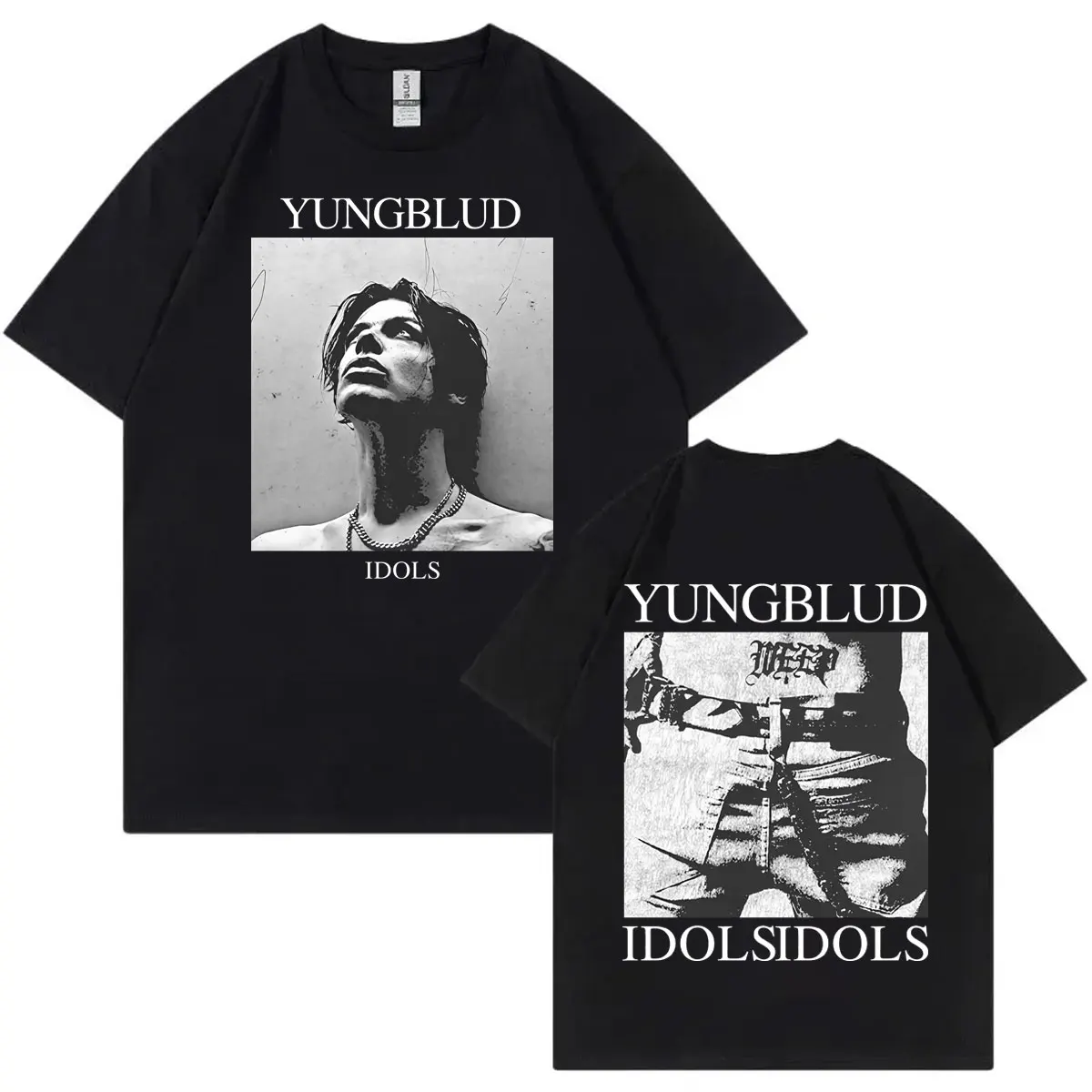 

Yungblud 2025 New Album Idols Tour Graphic T Shirts Rock Hip Hop Vintage Short Sleeve T-shirt Men Women Casual Fashion T-shirts