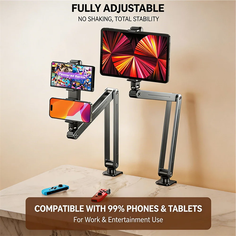 support-de-tablette-en-aluminium-pour-bureau-rotation-a-360°-bras-flexible-support-pour-ipad-pro-air-mini-4-13-pouces-support-de-telephone-clip-pour-lit