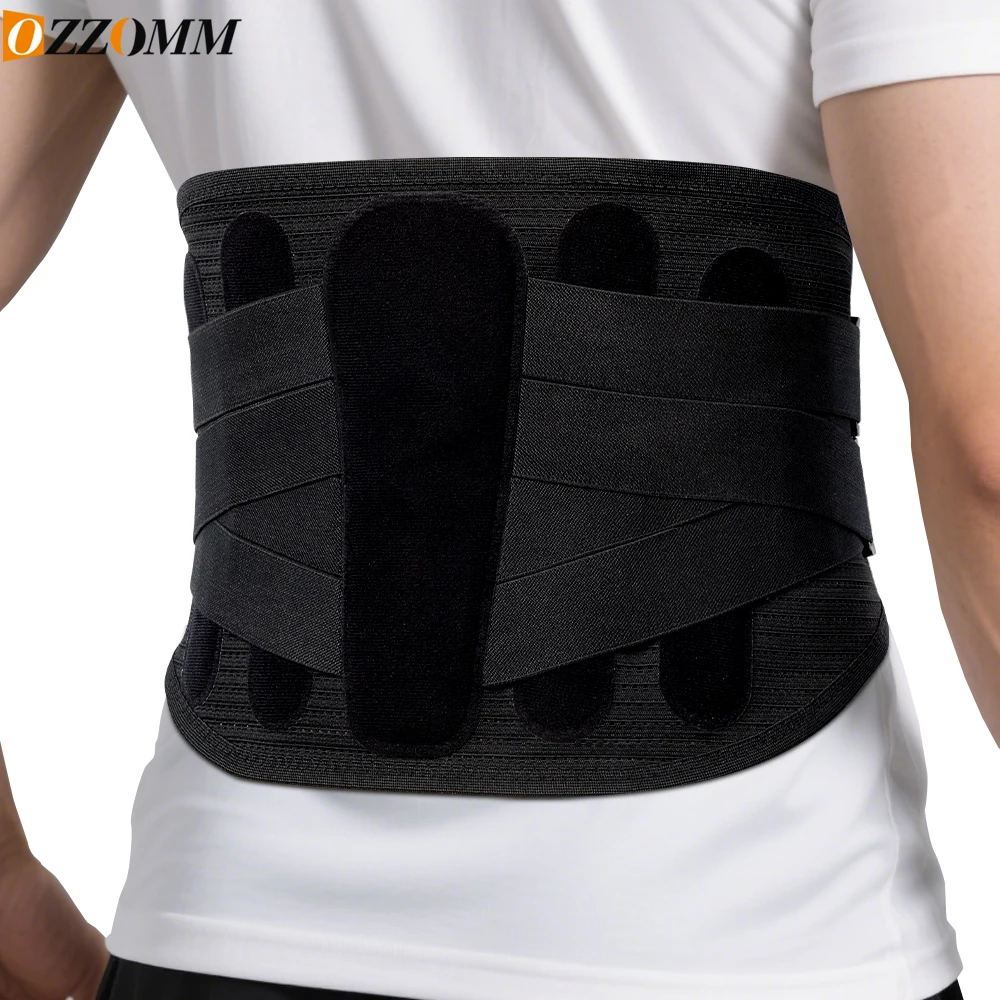 

1PCS Back Brace for Lower Back Pain-Adjustable Support with Ergonomic Lumbar Pad for Sciatica - Breathable Design for Men Women