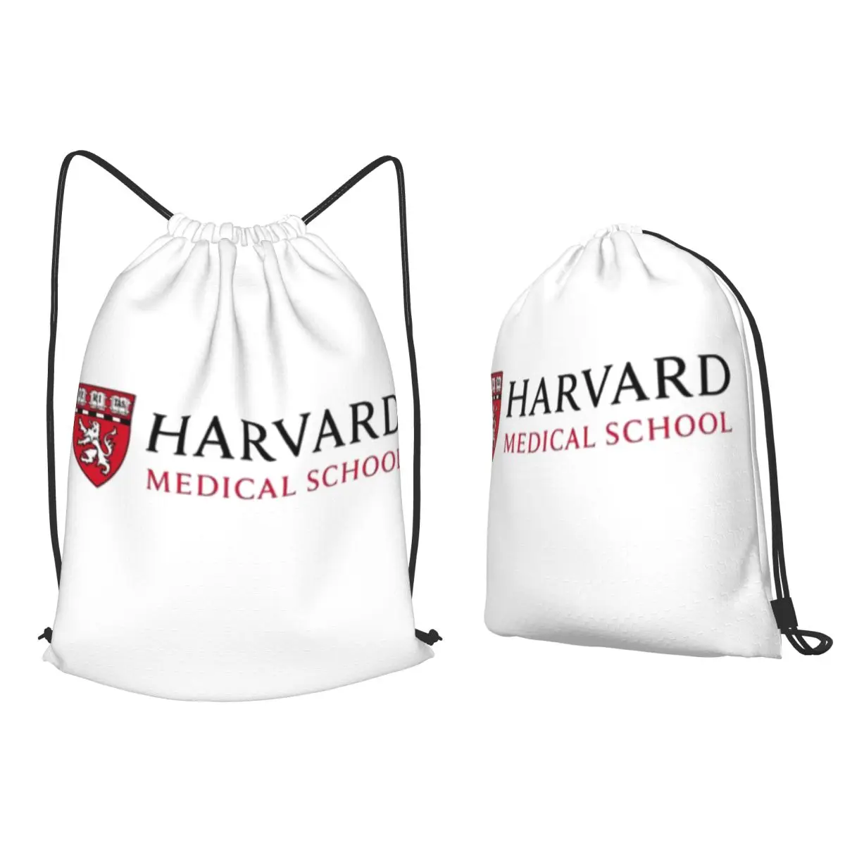 

Harvard Medical School Backpacks Fashion Drawstring Bags Sports Bag Book Bags for Man Woman School
