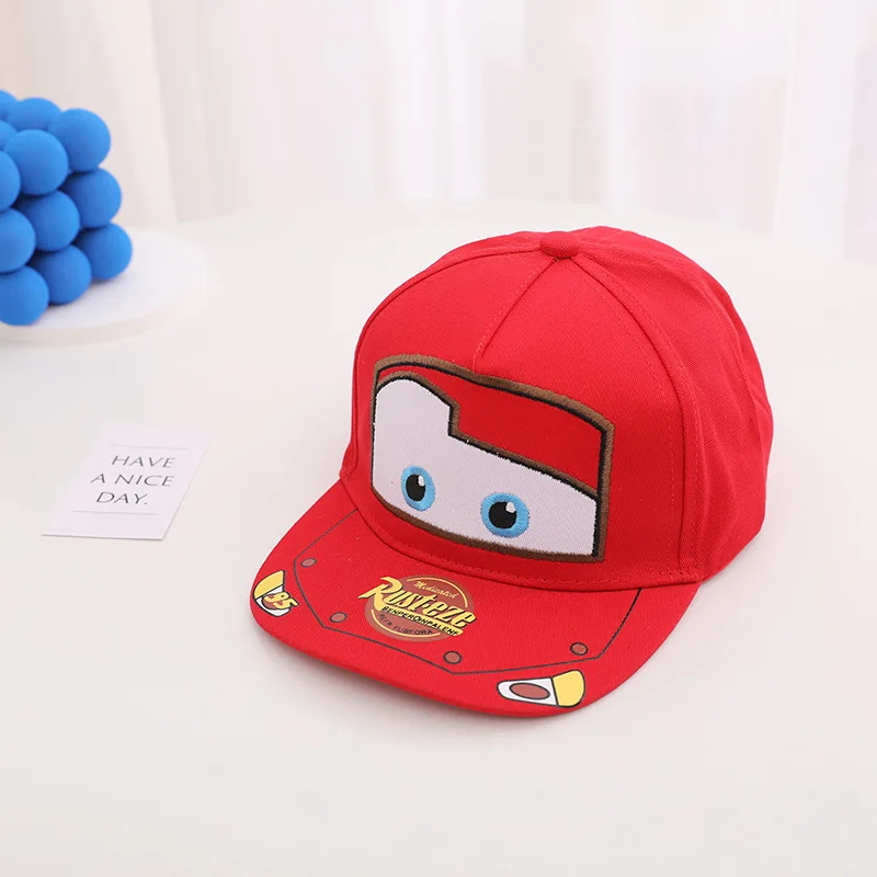 Baby Boy Girl Baseball Cap Spring Summer Children Cute Hat Cartoon Pixar Cars Lightning McQueen 95 Kids Popular Hip Hop Snapback