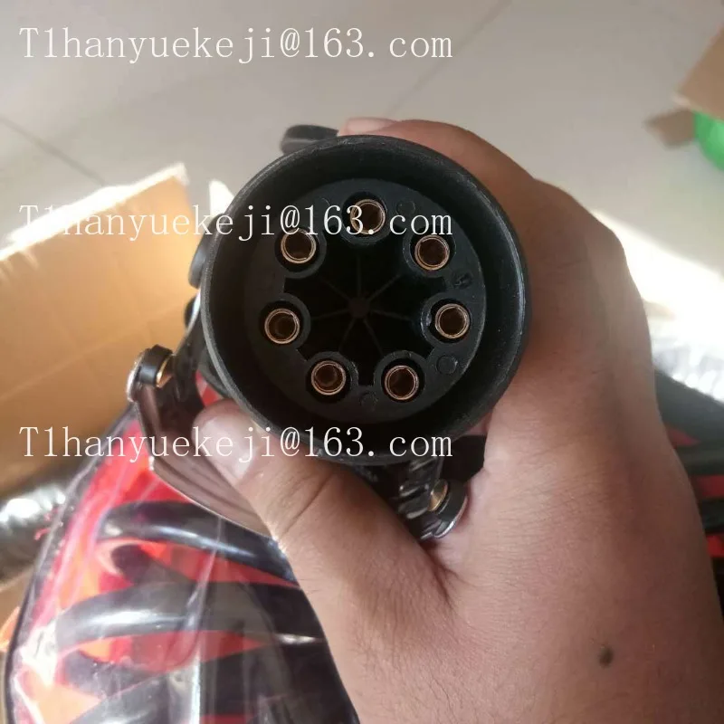 Truck trailer cable, semi-trailer ABS cable 5-core cable 7-hole trailer cable EBS brake system