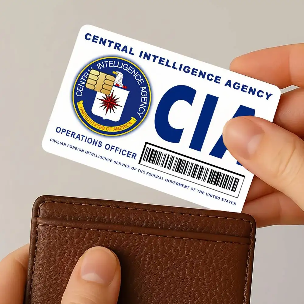 Fun C-CIA-S Cool Credit Card Stickers Skin For Bank Bus Metro 4PCS Cover Film Gift