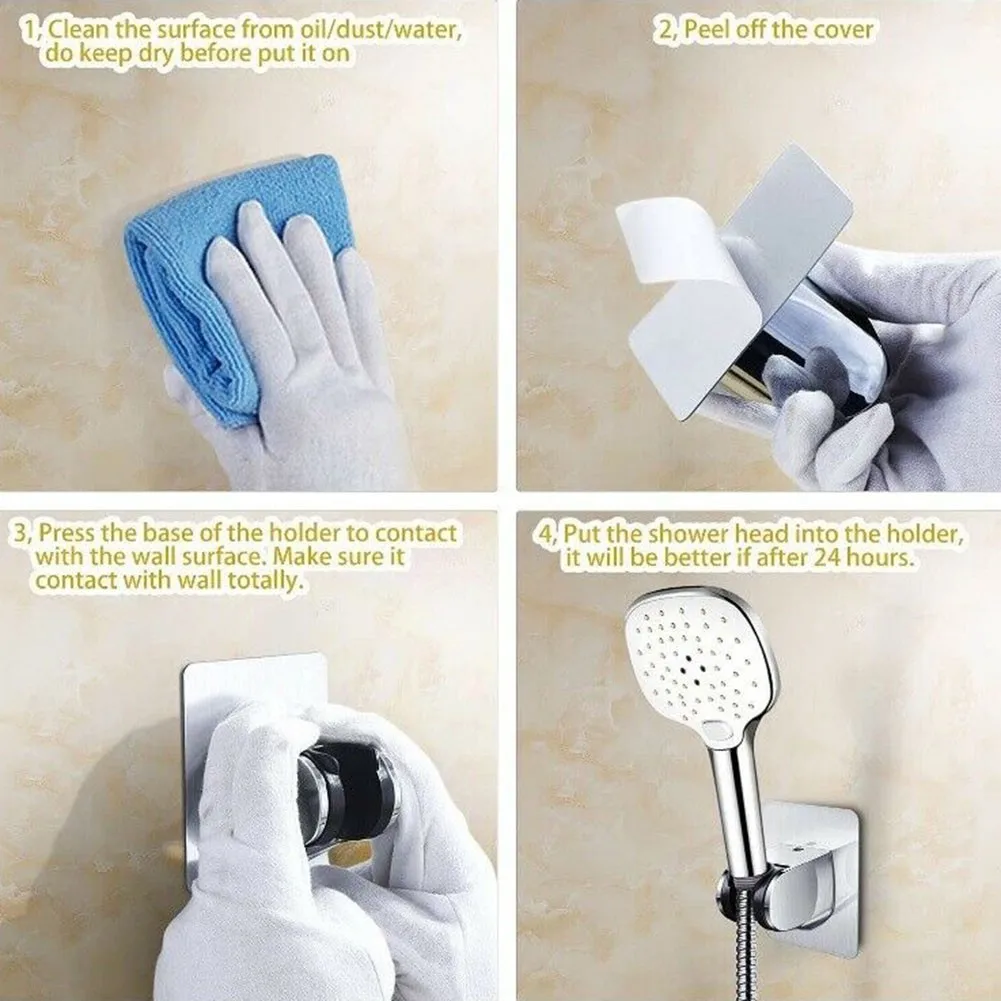 Регулируемый-держатель-для-ручного-душа-на-присоске-полностью-хромированный-для-душевой-штанги-кронштейн-для-ванной-комнаты-с-функцией-вращения