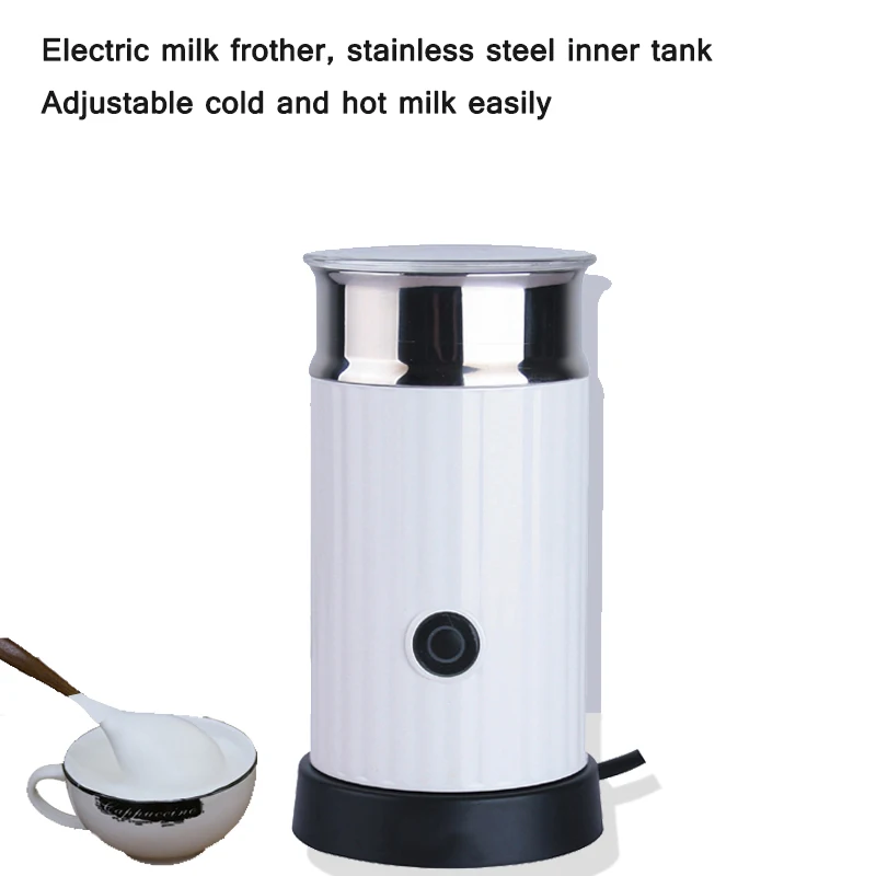 

Automatic Milk Frother Cold/Hot Milk Frother Can Be Heated Milk Frother Electric Milk Frother Automatic Power-Off Protection