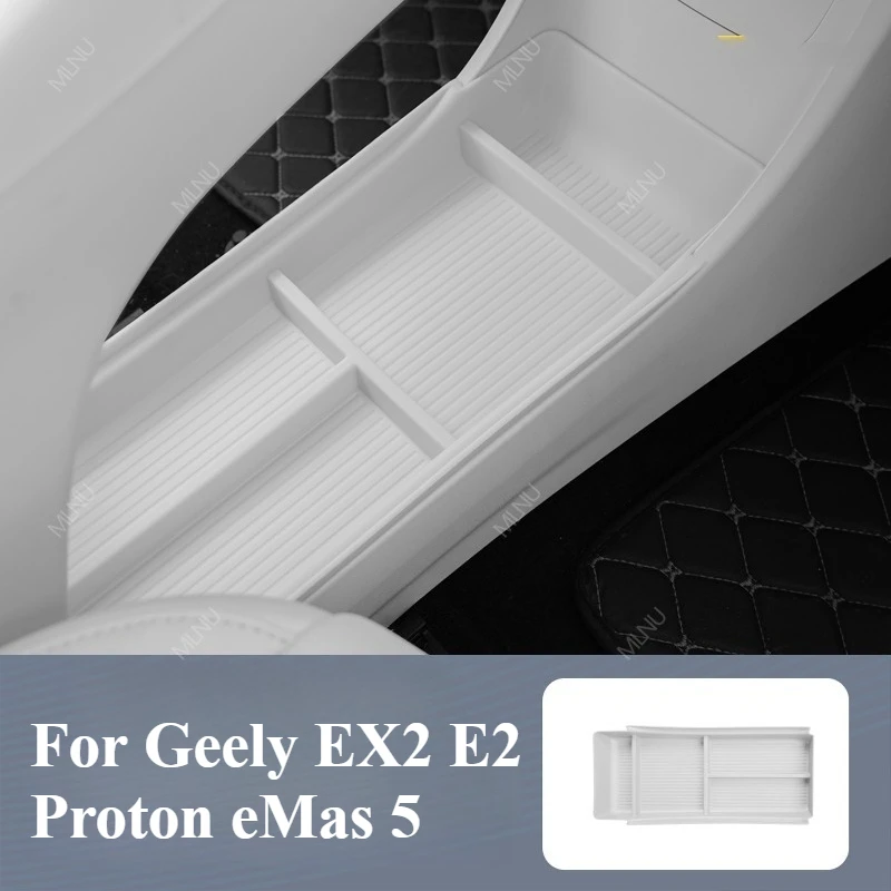Under-Dash Organizer For Geely EX2 E2 Proton eMas 5 2026 2025 Accessories Scratch Resistant Silent-Drive Bend-Resist Age-Shield