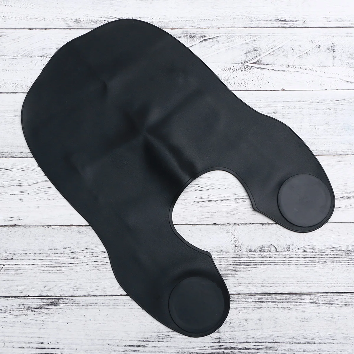 

Silicone Hair Cutting Cape Salon Barbers Non slip Black Dyeing Water Repellent Lightweight Durable Anti static Easy