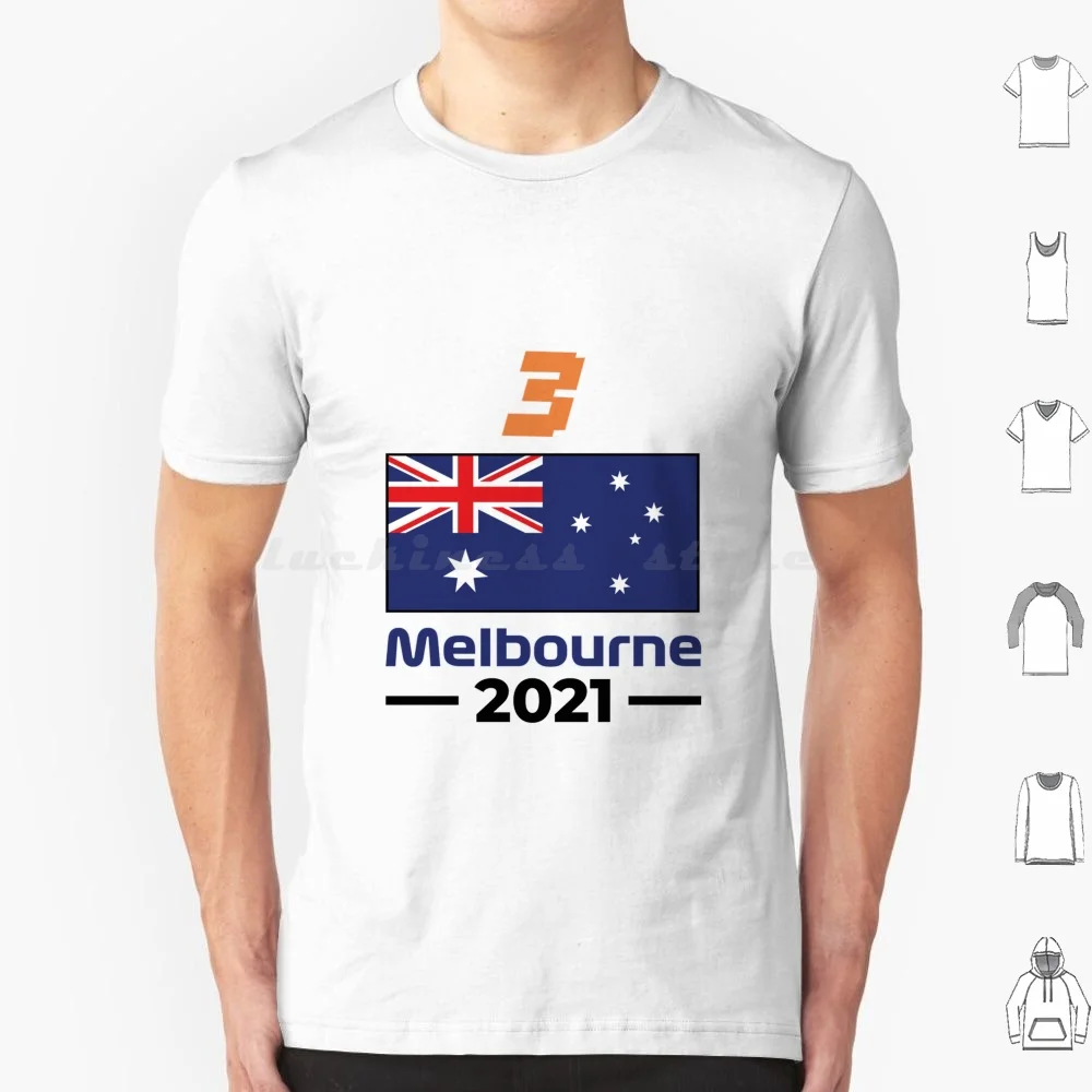 Ric. 3-Melb. Grand Prix! T Shirt Men Women Kids 6xl Daniel Ricciardo Daniel Ricciardo Daniel Ricciardo Daniel Ricciardo 2021