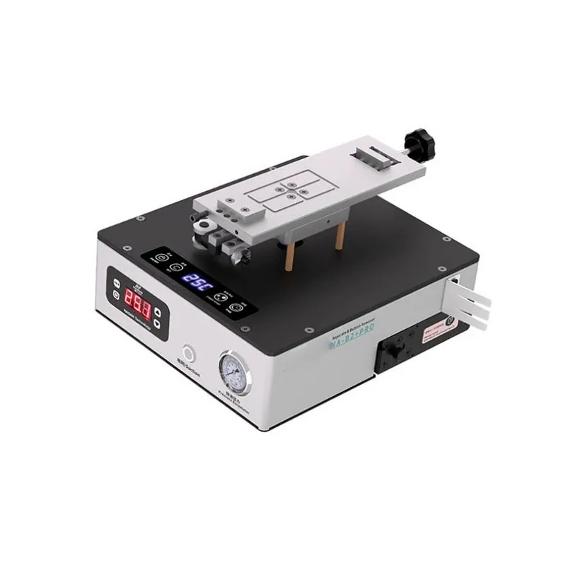 360° Rotatable LCD Screen Separator Machine Built-in Vacuum Pump Heating Plate for Phone Tablet Glass Removal Repair