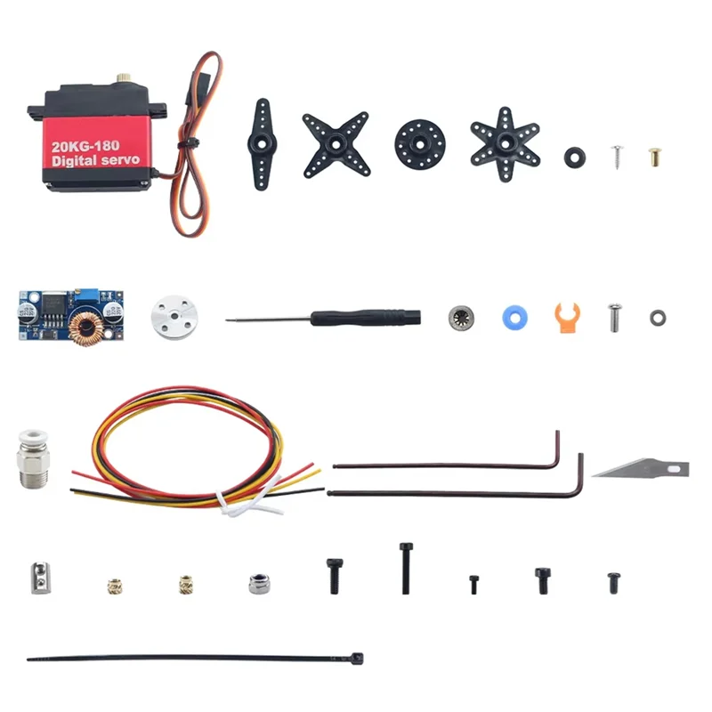 Compatto per ERCF V2 Encoder chiuso Kit taglierina per filamenti ERCF per ERCF V2.0 Voron 2.4 Trident con servo